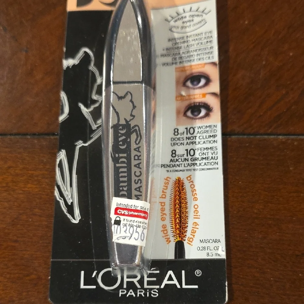 (J52) L'Oreal Bambi Eye Mascara - Extra Noir 407